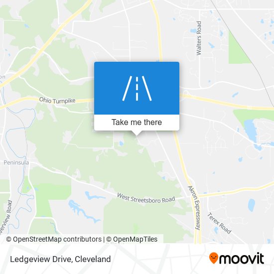 Ledgeview Drive map