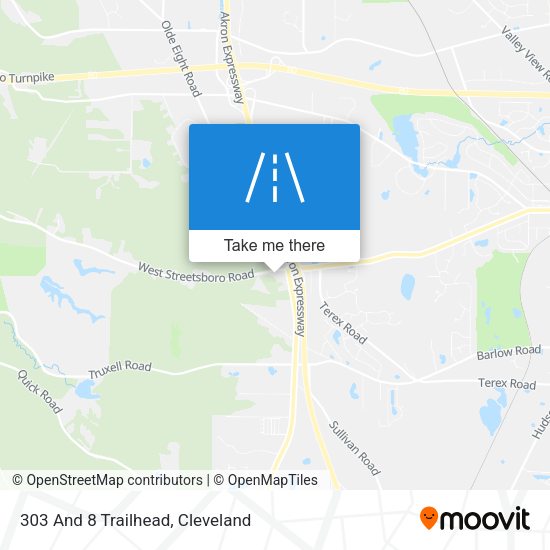 Mapa de 303 And 8 Trailhead