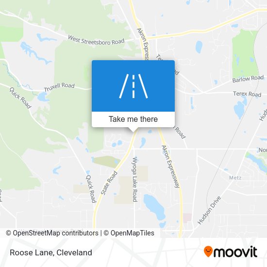 Mapa de Roose Lane