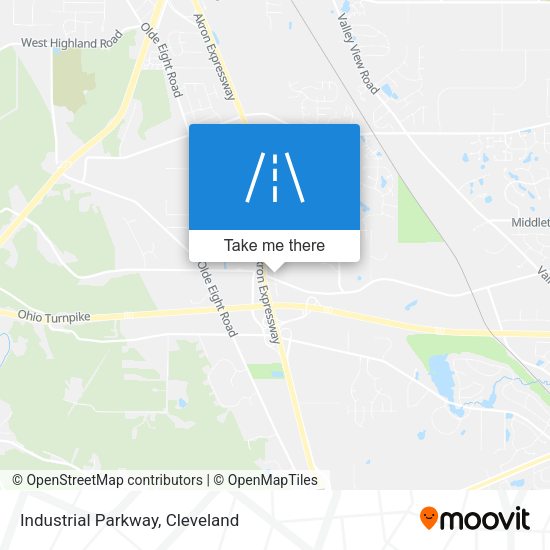 Mapa de Industrial Parkway