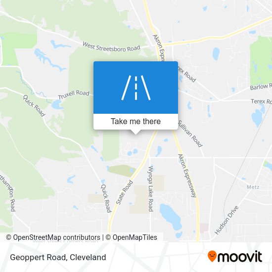 Mapa de Geoppert Road