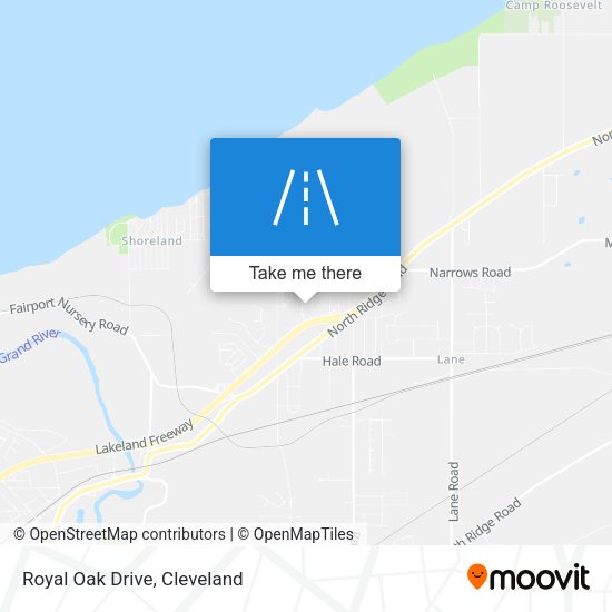 Royal Oak Drive map