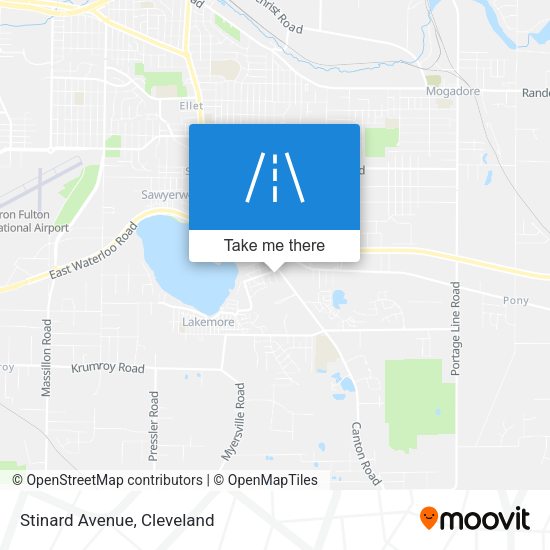Mapa de Stinard Avenue