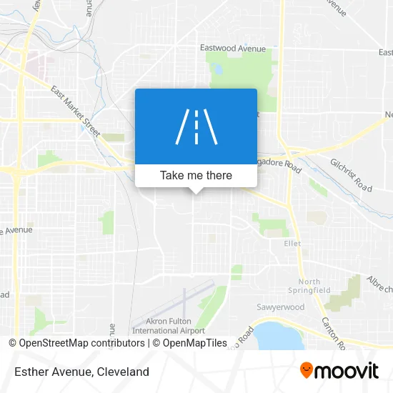 Esther Avenue map