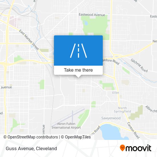 Mapa de Guss Avenue