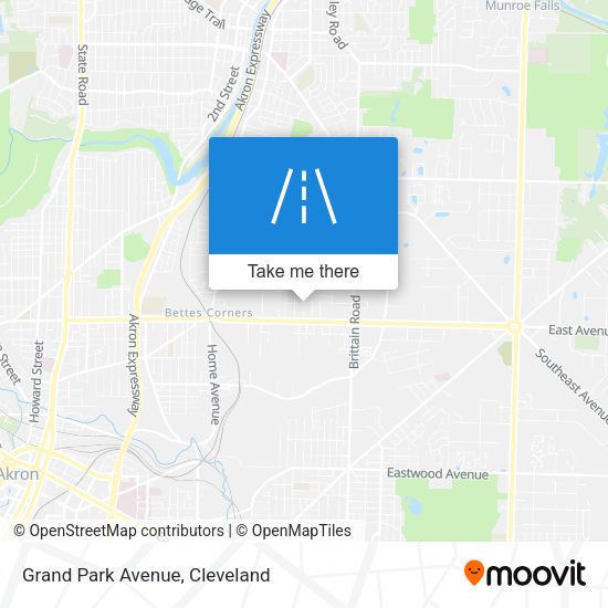 Mapa de Grand Park Avenue