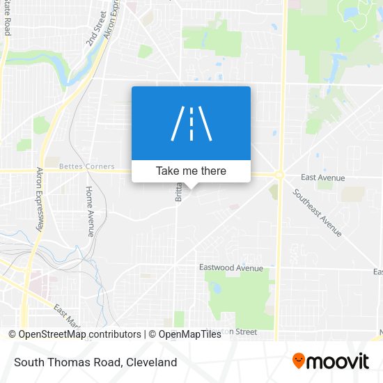 Mapa de South Thomas Road
