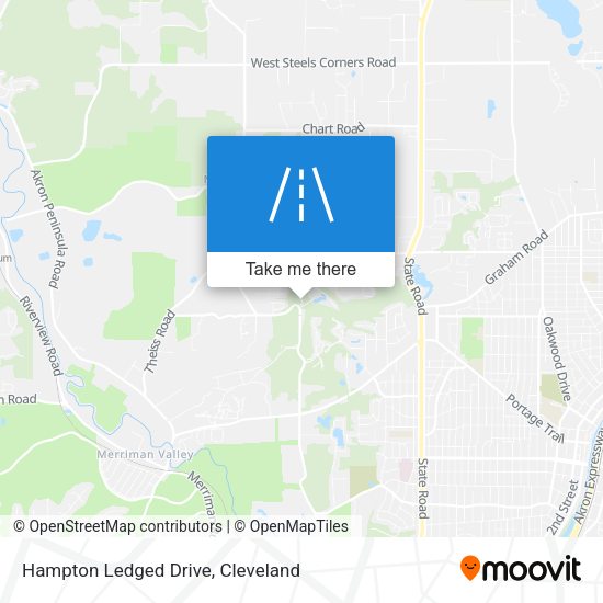 Hampton Ledged Drive map