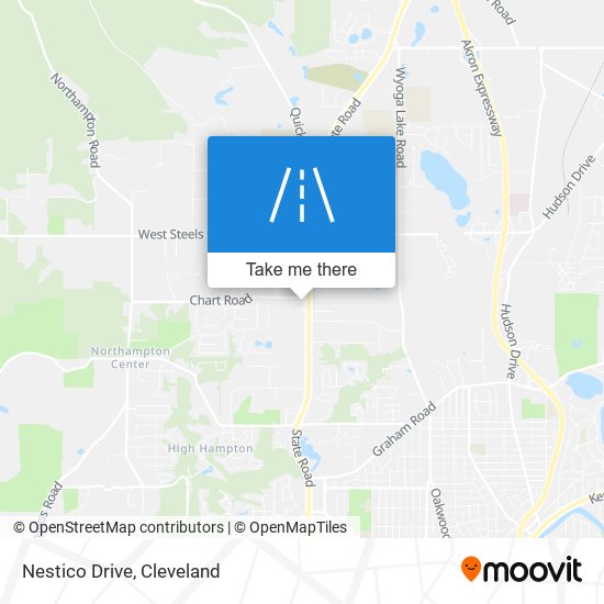 Nestico Drive map