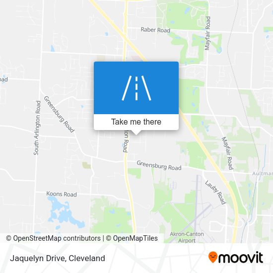 Mapa de Jaquelyn Drive