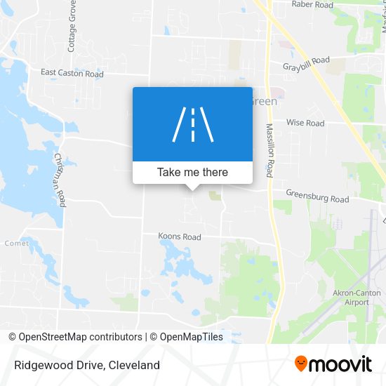 Mapa de Ridgewood Drive
