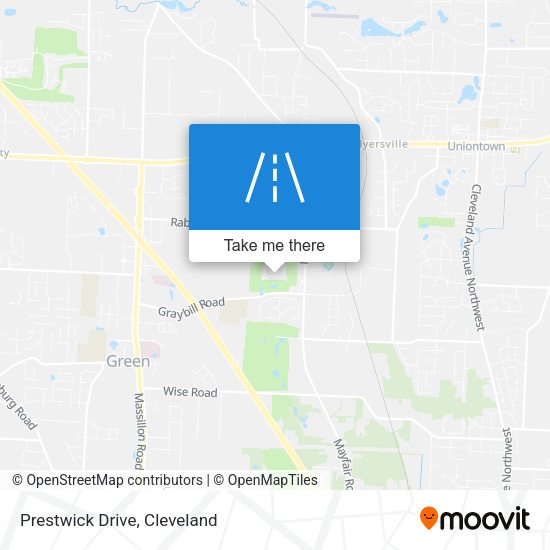 Mapa de Prestwick Drive