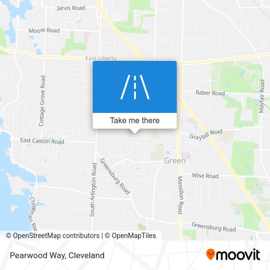 Mapa de Pearwood Way