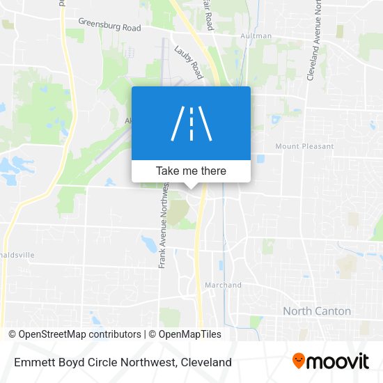 Mapa de Emmett Boyd Circle Northwest