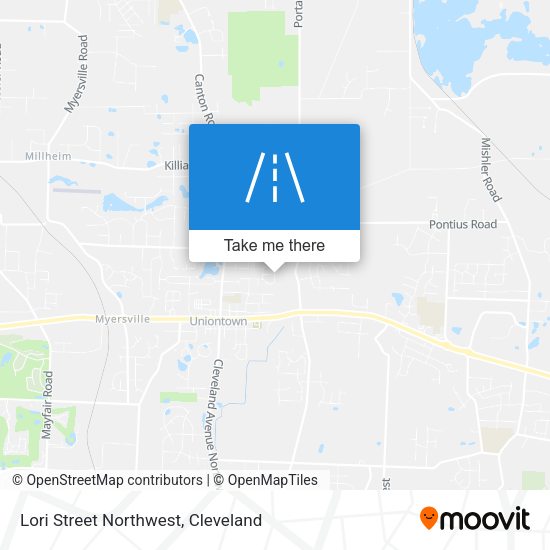 Lori Street Northwest map