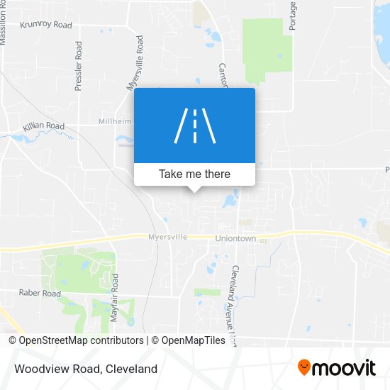 Woodview Road map