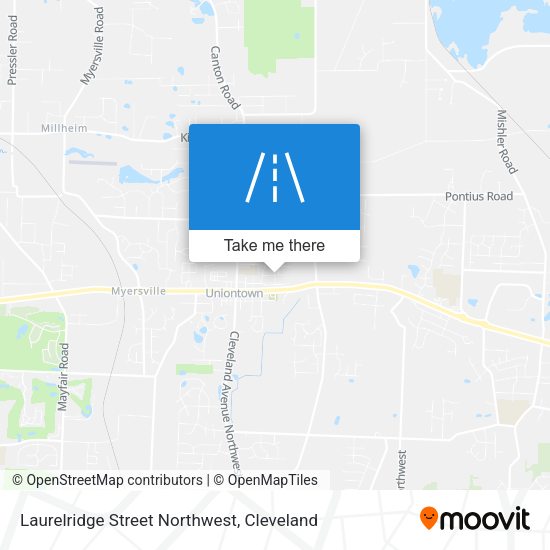 Mapa de Laurelridge Street Northwest