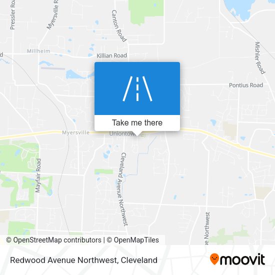 Mapa de Redwood Avenue Northwest
