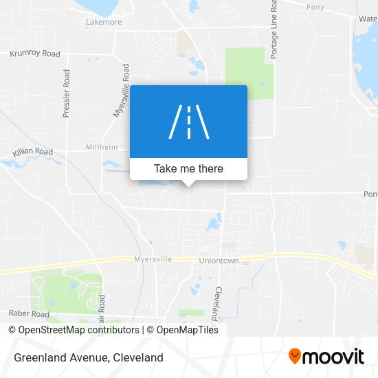 Greenland Avenue map