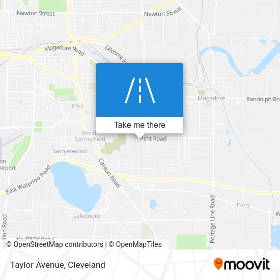 Mapa de Taylor Avenue