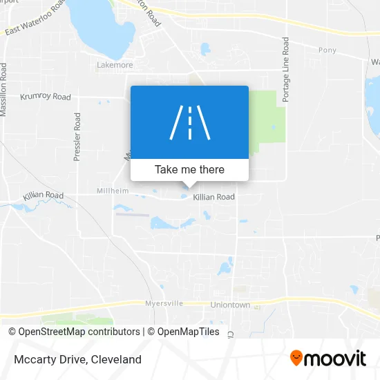 Mccarty Drive map
