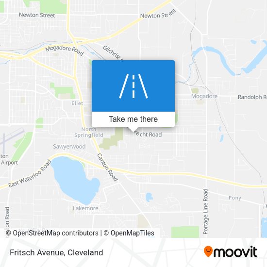 Mapa de Fritsch Avenue