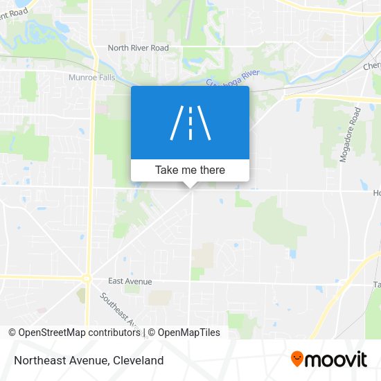 Mapa de Northeast Avenue