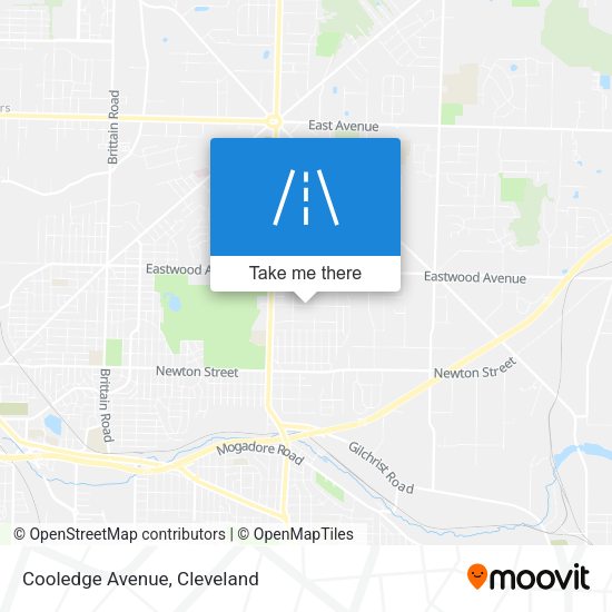 Mapa de Cooledge Avenue