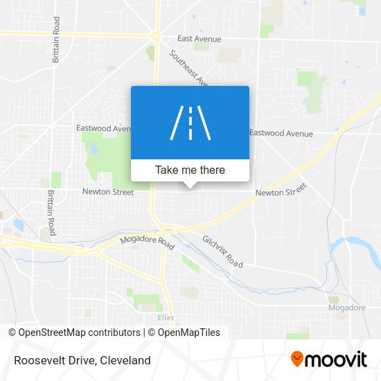Roosevelt Drive map
