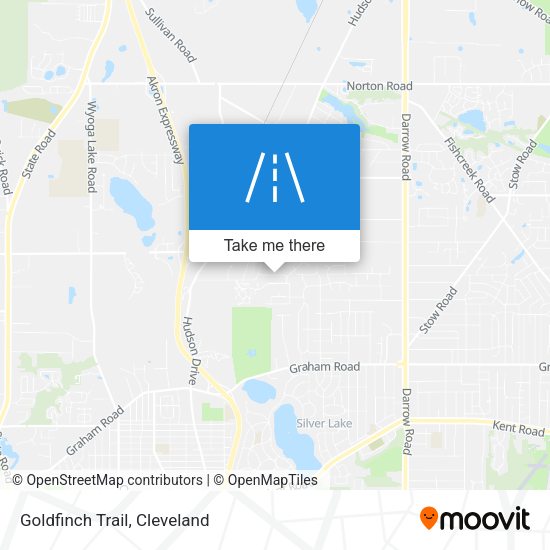 Mapa de Goldfinch Trail