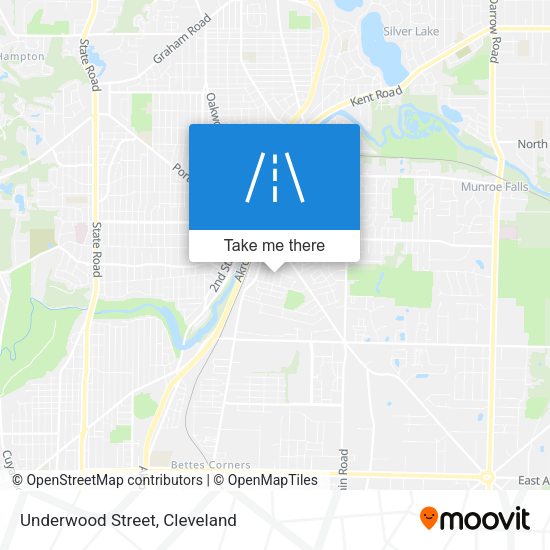 Mapa de Underwood Street
