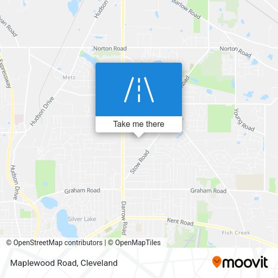 Maplewood Road map