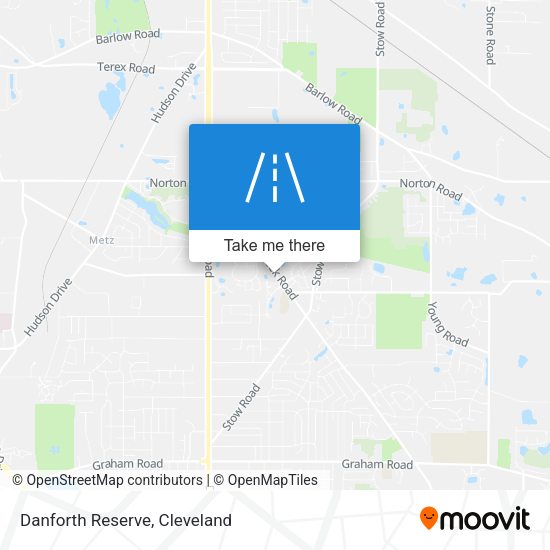 Mapa de Danforth Reserve