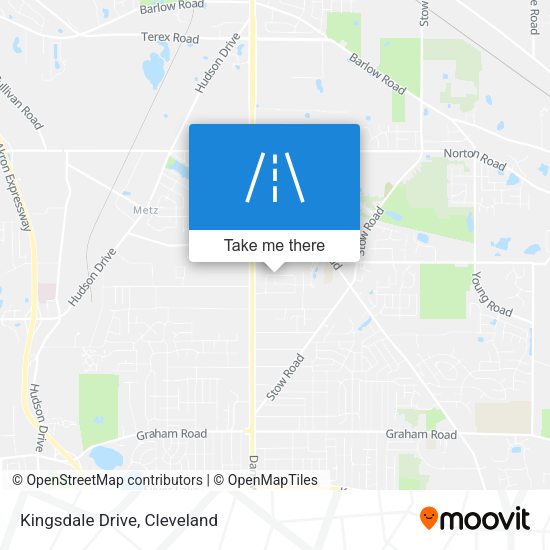 Kingsdale Drive map