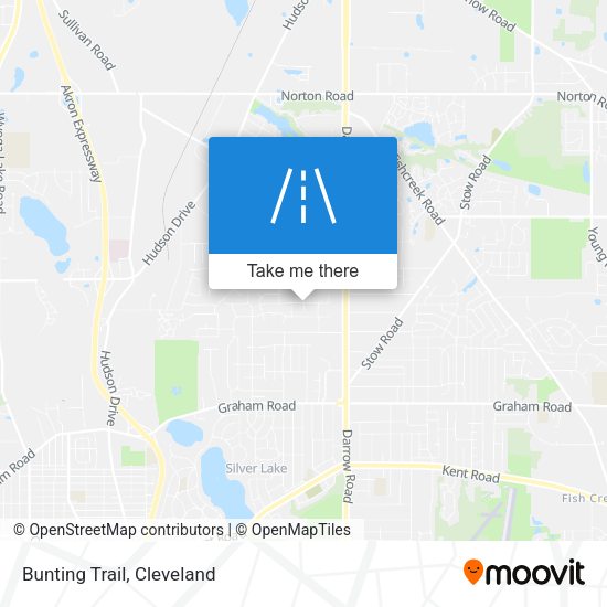 Mapa de Bunting Trail