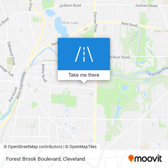 Forest Brook Boulevard map