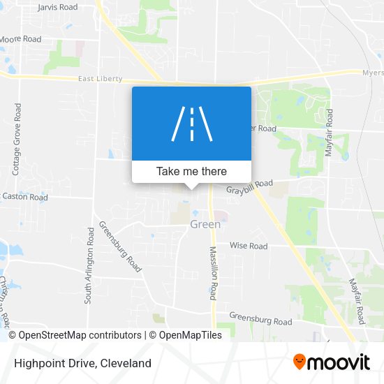 Mapa de Highpoint Drive