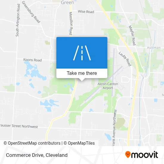 Commerce Drive map