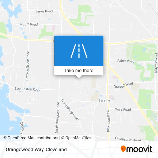 Mapa de Orangewood Way