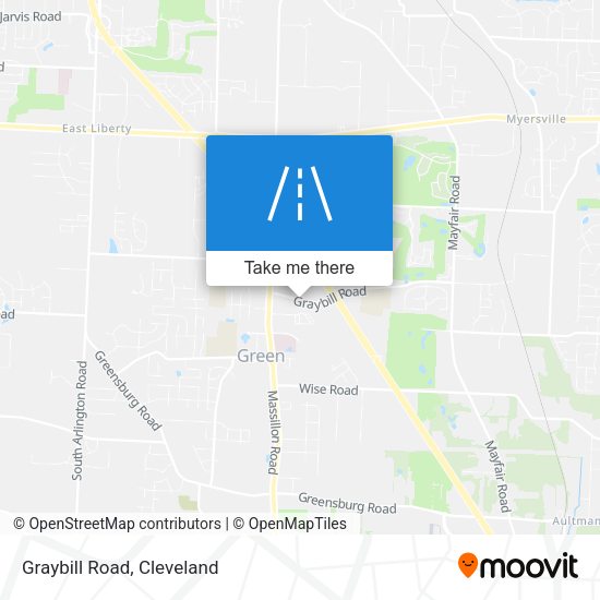 Graybill Road map