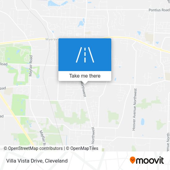 Mapa de Villa Vista Drive