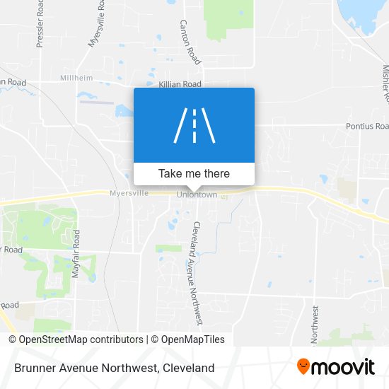 Mapa de Brunner Avenue Northwest