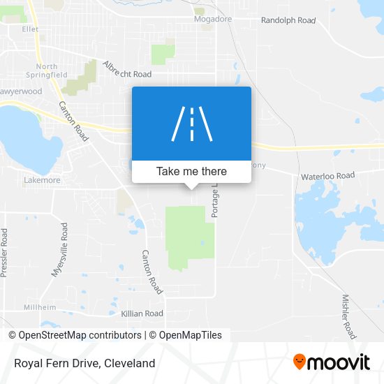 Mapa de Royal Fern Drive