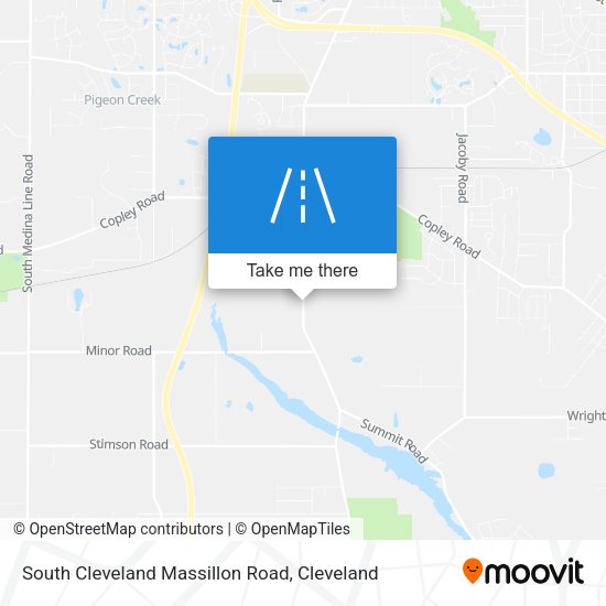 Mapa de South Cleveland Massillon Road