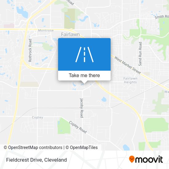 Fieldcrest Drive map