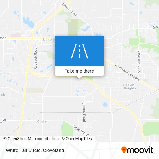 Mapa de White Tail Circle