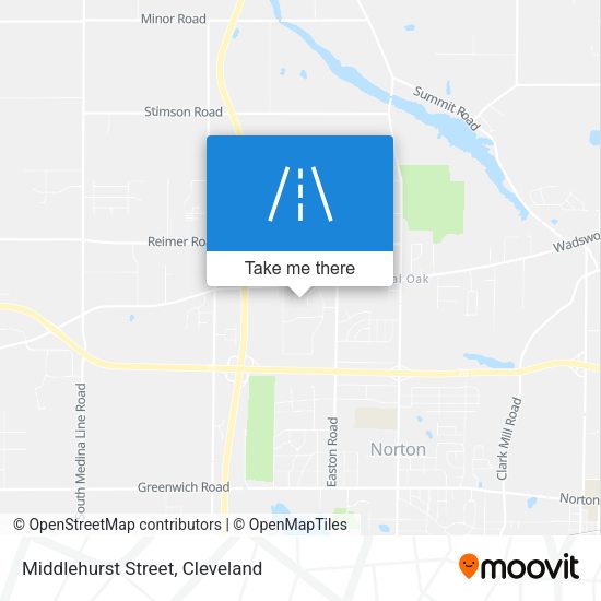 Mapa de Middlehurst Street