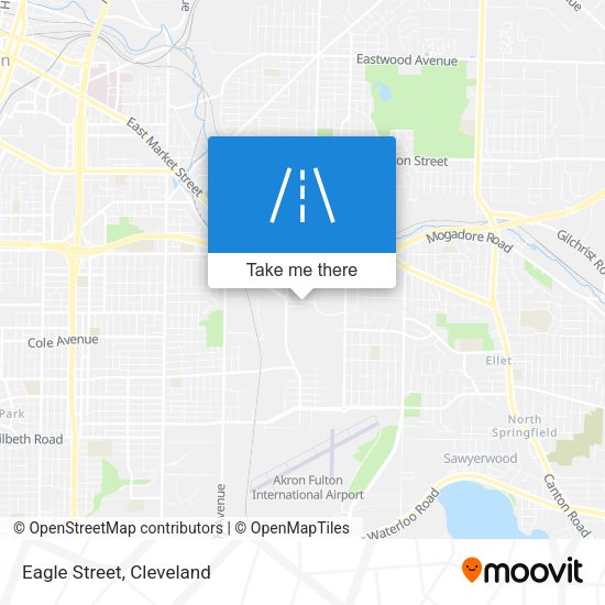 Mapa de Eagle Street