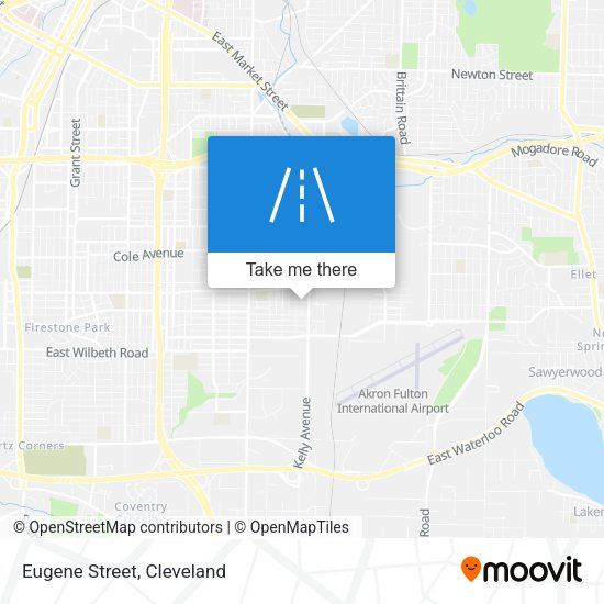 Mapa de Eugene Street