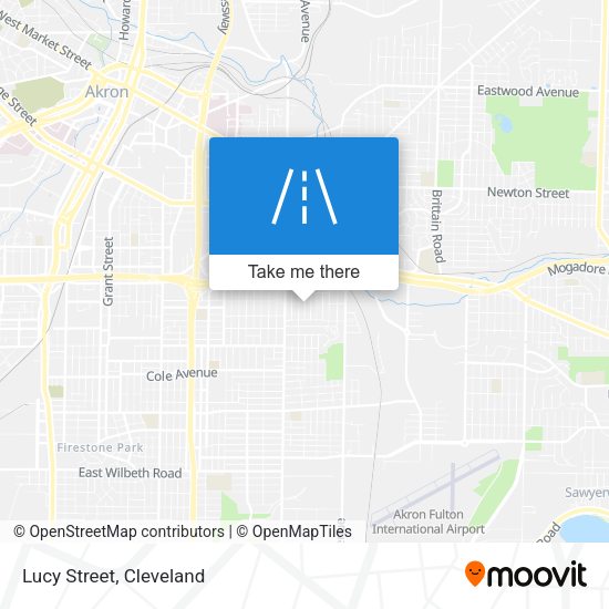 Mapa de Lucy Street